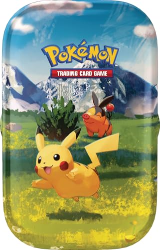 Pokémon : Mini-boîte Méga-Évolution – Héros Transcendants – Pikachu et Gruikui (1 Page d’Autocollants, 1 Carte Artistique et 2 boosters)