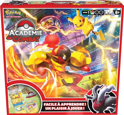 Pokémon: Académie de Combat du JCC Pokémon 2024 (Pikachu, Carmadura et Darkrai)