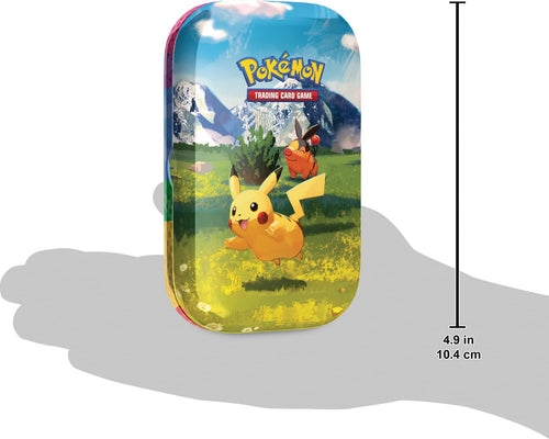 Pokémon : Mini-boîte Méga-Évolution – Héros Transcendants – Pikachu et Gruikui (1 Page d’Autocollants, 1 Carte Artistique et 2 boosters)