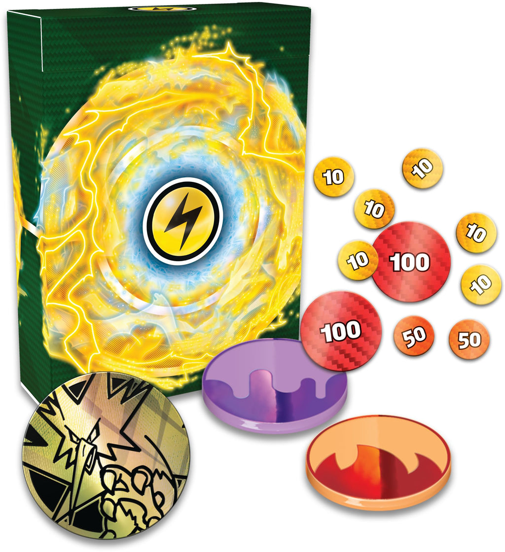 Pokémon: Deck Combat Deluxe – Électhor-ex du JCC Pokémon (Deck de 60 Cartes prêt à l’Emploi et Accessoires)