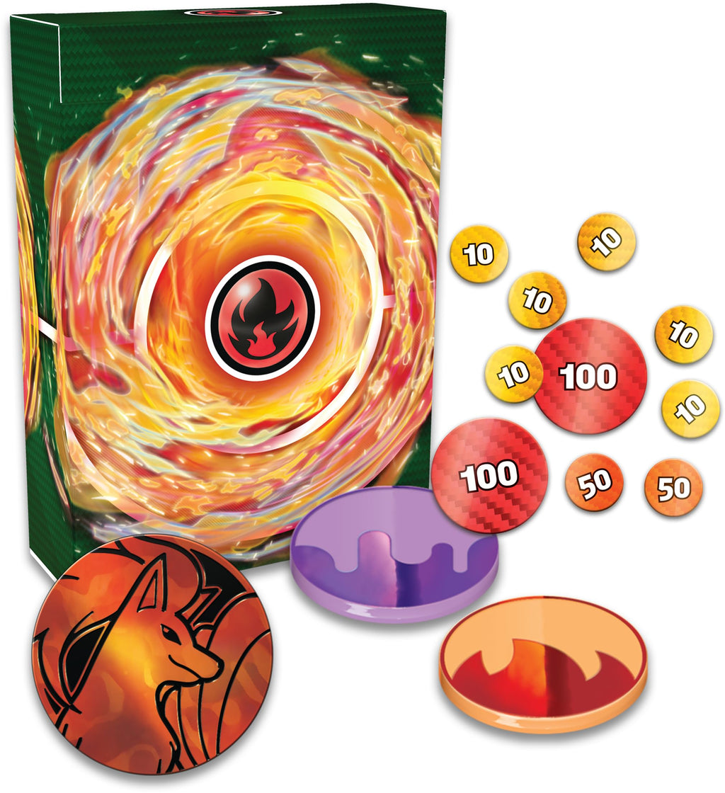 Pokémon: Deck Combat Deluxe – Feunard-ex du JCC Pokémon (Deck de 60 Cartes prêt à l’Emploi et Accessoires)
