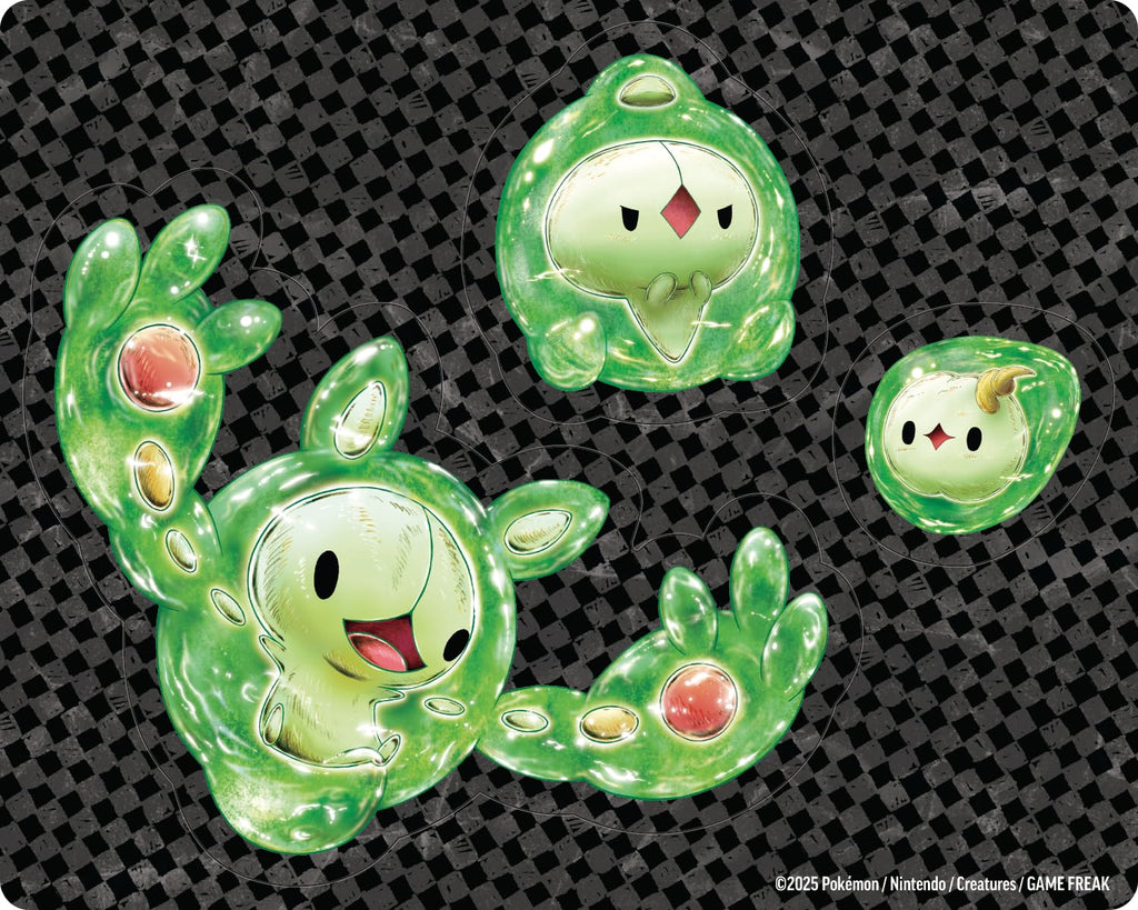 Pokémon JCC : Collection Autocollant réajustable Écarlate et Violet – Foudre Noire – Symbios (1 Carte Promo Brillante et 3 boosters)